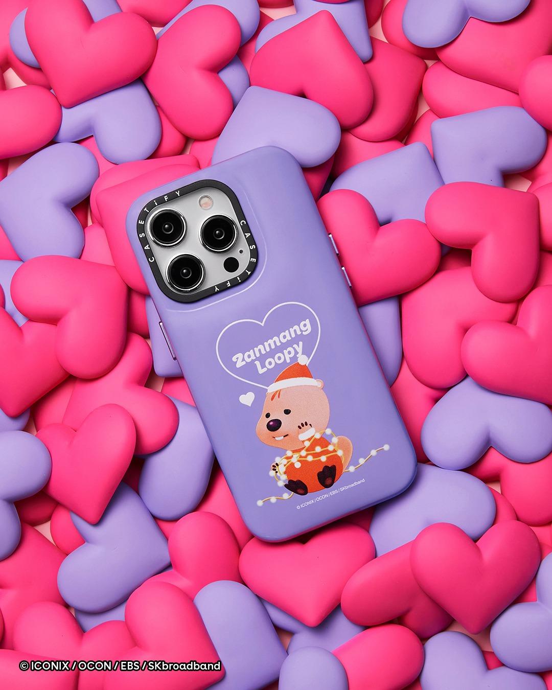 CASETiFY x 可愛的Zanmang Loopy聯乘系列,手機殼、MegaSafe卡套及磁力無線充電器等