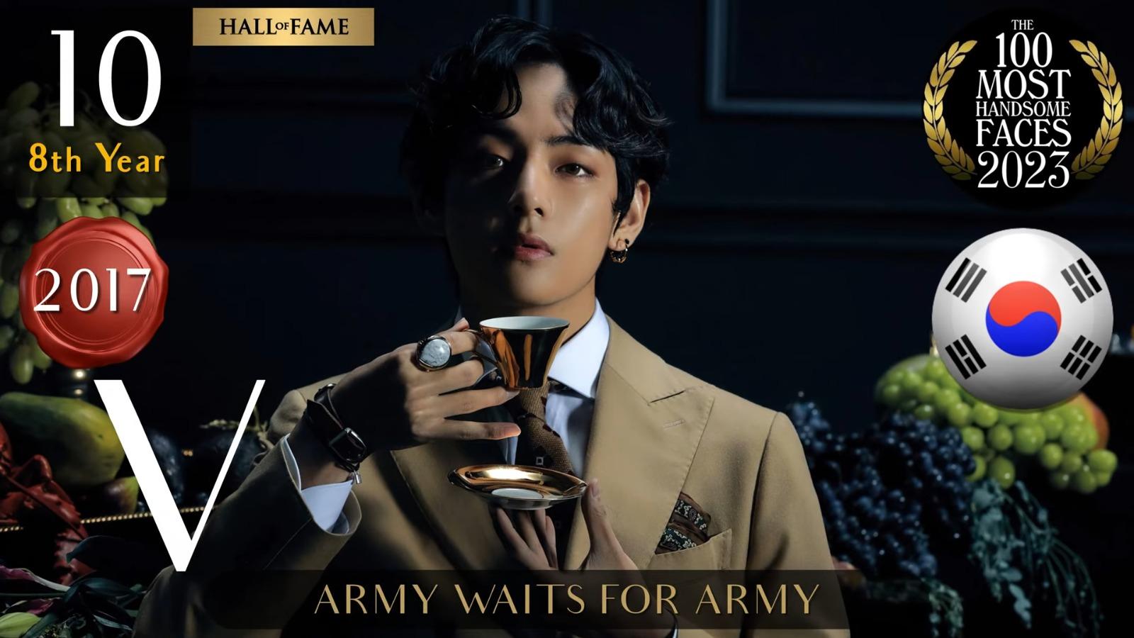 全球百大型男2023 ,ARMY WAITS FOR ARMY第10