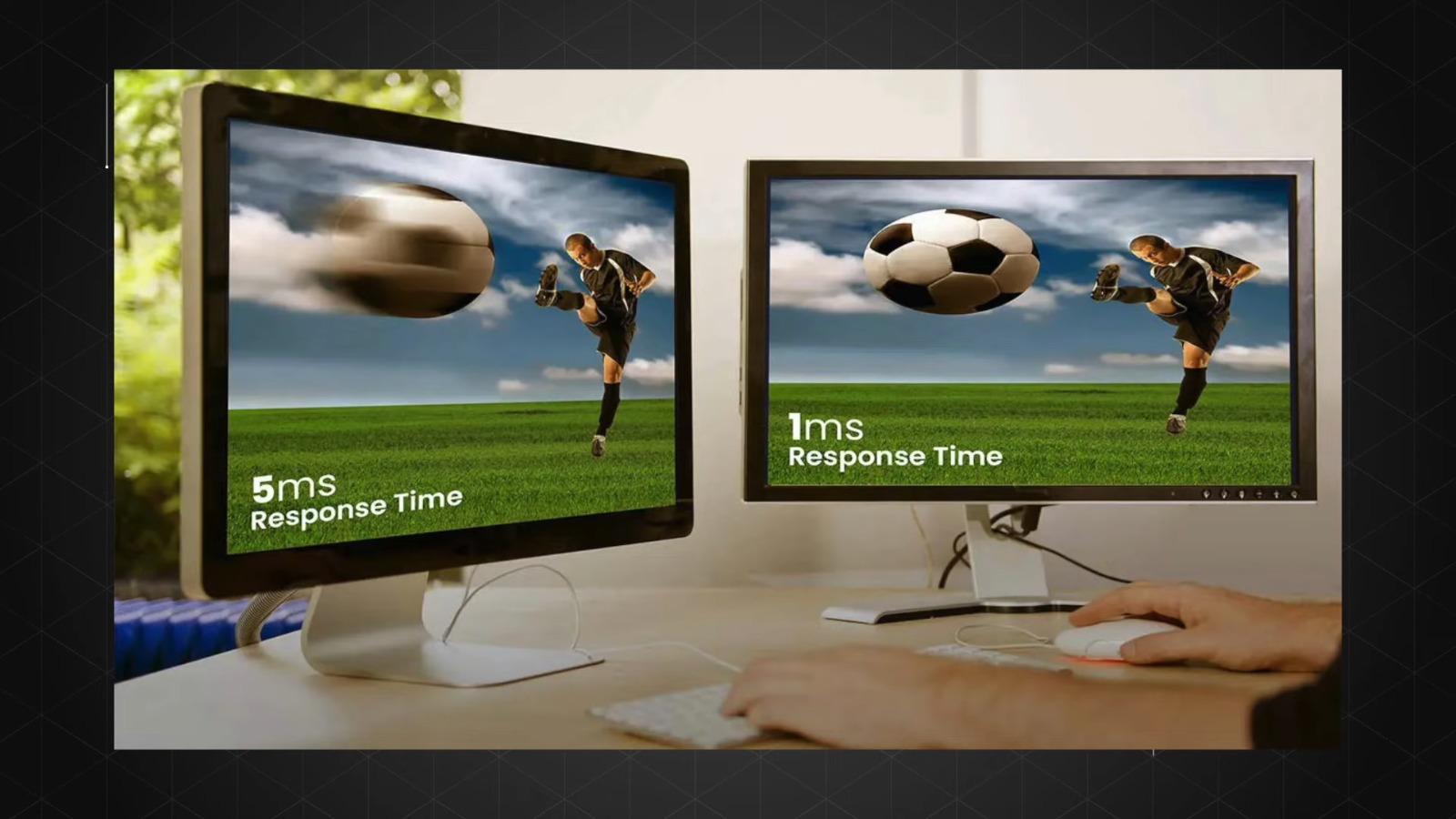螢幕殘影原因|1ms和5ms的分別