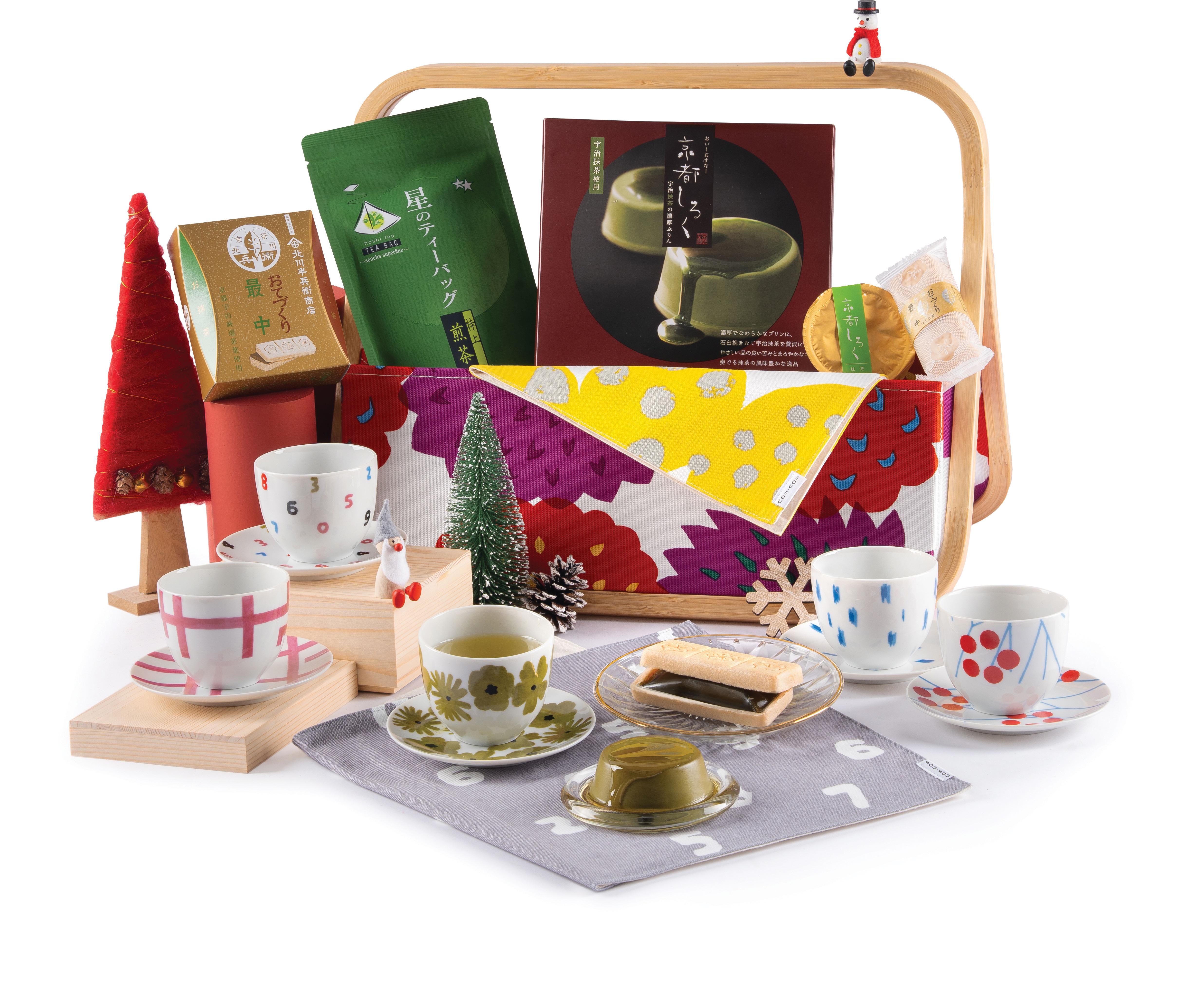 SOU・SOU 茶藝禮物籃 X2326(港幣 1,998 元)