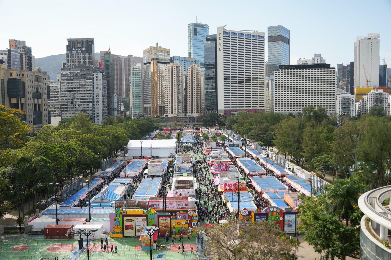 工展會2023|工展會今日開幕。(李睿哲攝)