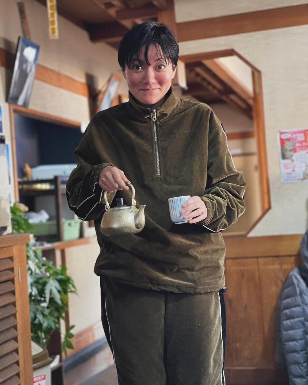 頭文字D夏樹 鈴木杏現年36歲,以短髮示人被指似大叔