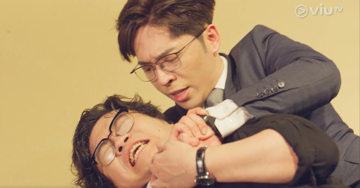 社內相親|糖兄潘雲峰與Edan呂爵安爭奪。(社內相親截圖)