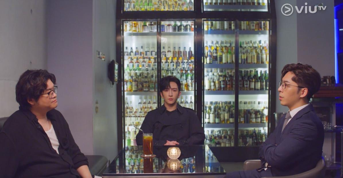 社內相親|糖兄潘雲峰與ANSON LO及Edan呂爵安有對手戲。(社內相親截圖)