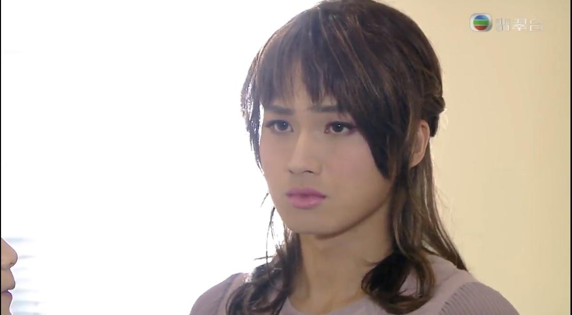 愛回家金城安被指像愛合(《愛·回家之開心速遞》截圖)