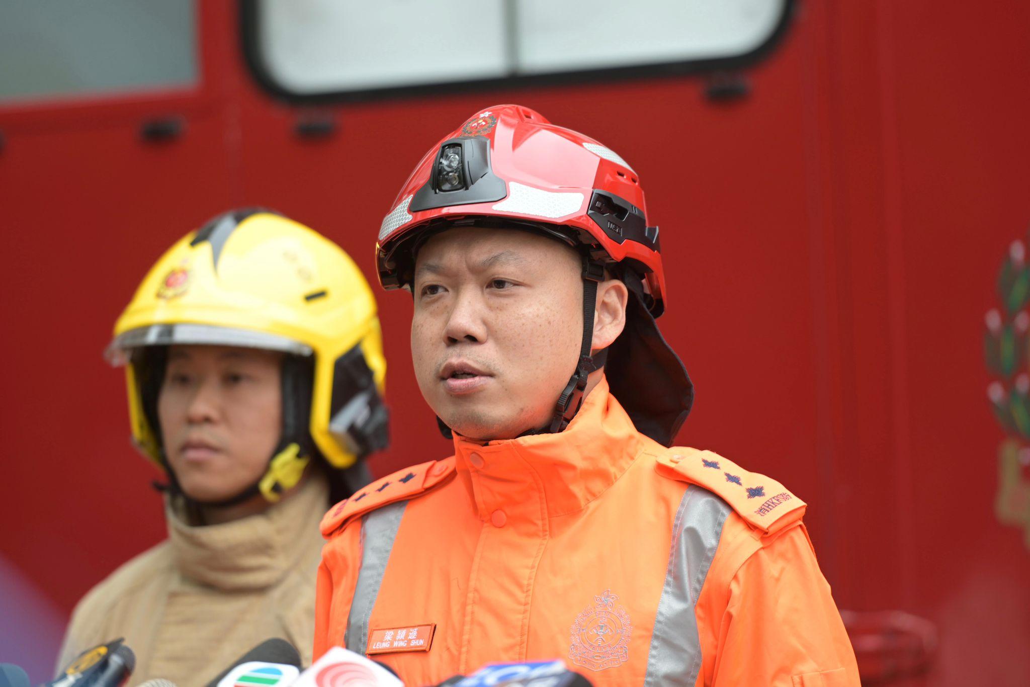 高級救護主任梁頴遜。