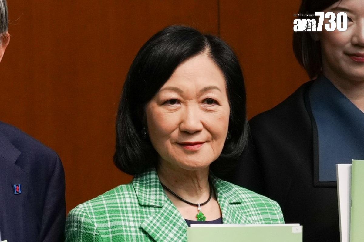 葉劉淑儀批評周庭棄保背負警方信任,連累其他年輕人。(資料圖片)