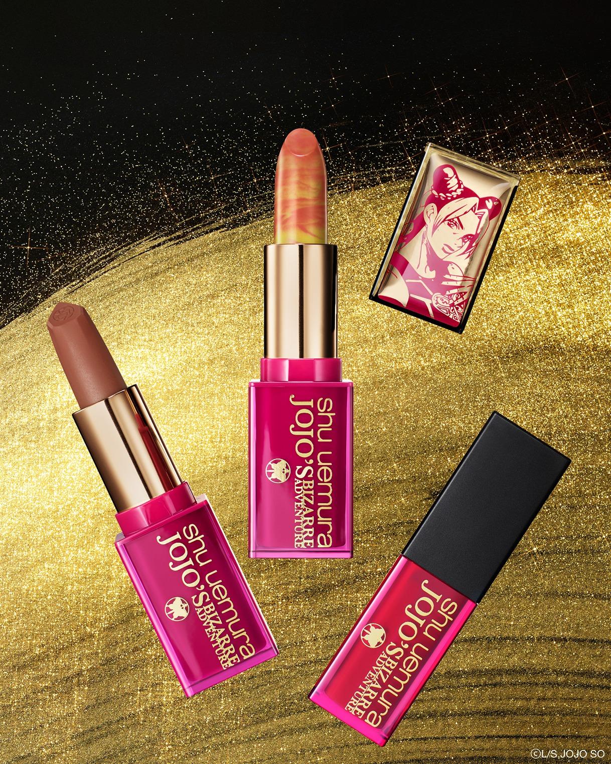 聖誕彩妝2023|shu uemura植村秀 x JOJO的奇妙冒險rouge unlimited 無色限系列