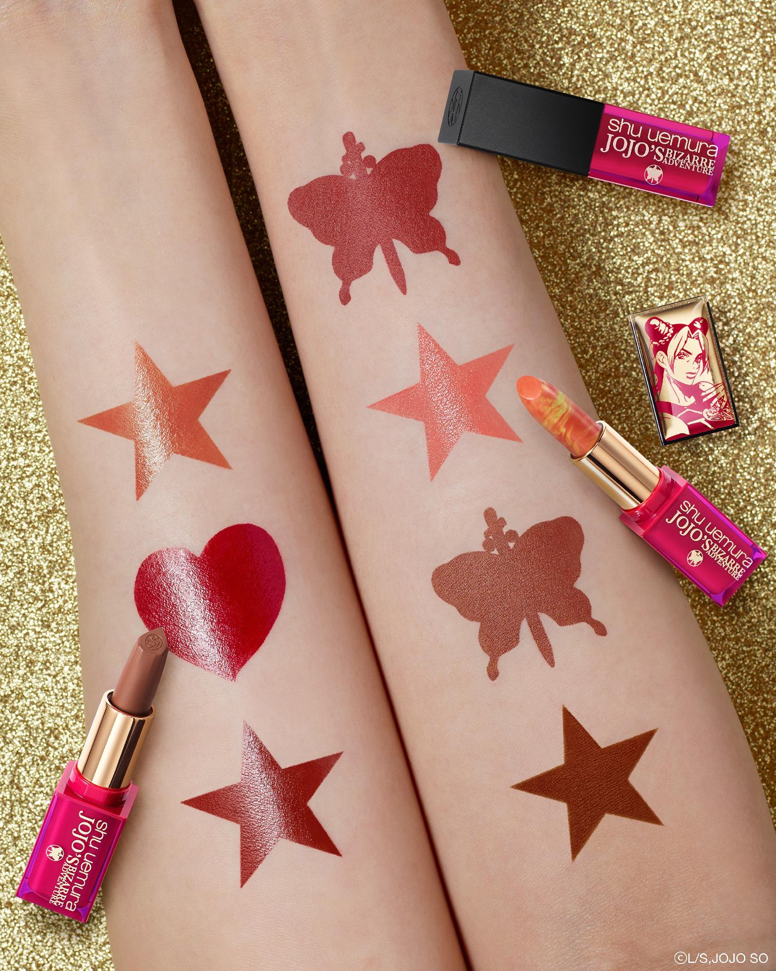 聖誕彩妝2023|shu uemura植村秀 x JOJO的奇妙冒險rouge unlimited 無色限系列