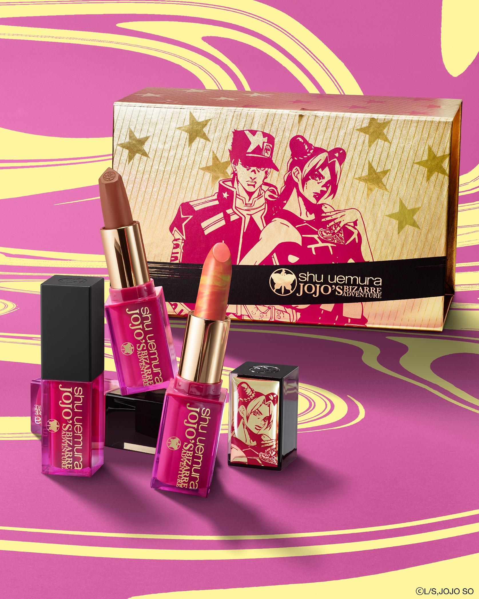 聖誕彩妝2023|shu uemura植村秀 x JOJO的奇妙冒險rouge unlimited 無色限系列