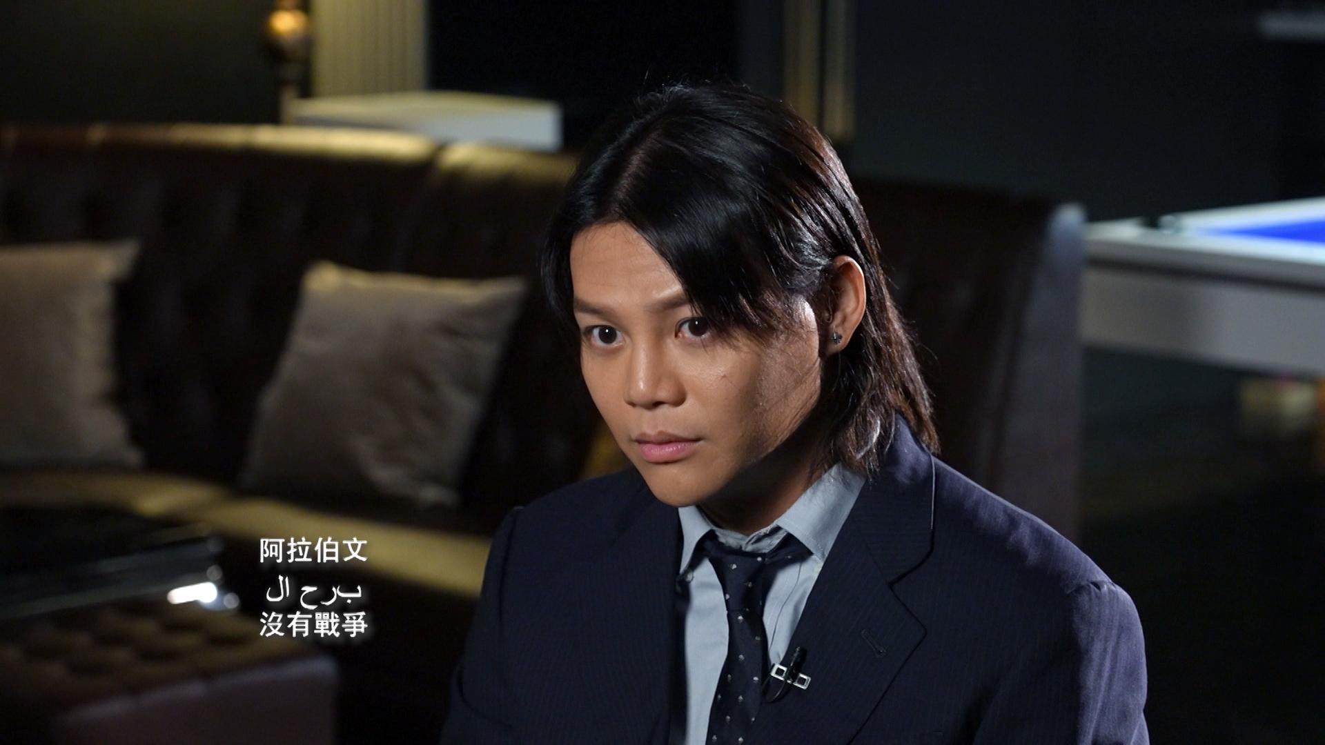 保錡借助AI,用不同語言寄語世界和平。