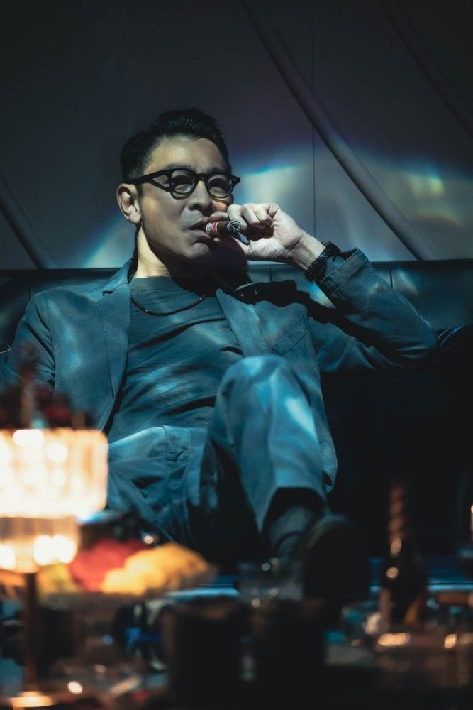 劉德華在《潛行》演深藏不露的大毒梟。