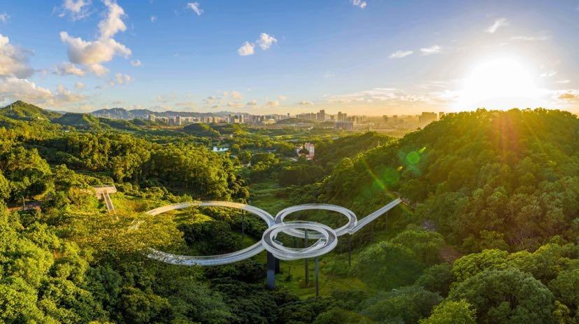 深圳大頂嶺綠道非常方便,騎單車5分鐘,就可以到達社區綠道,15分鐘可達城市綠道,30-45分鐘可到達省立綠道。