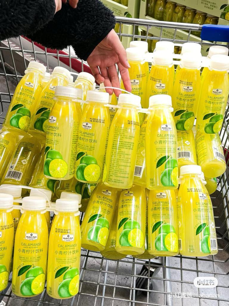 山姆小青檸汁 ¥49.9/8瓶