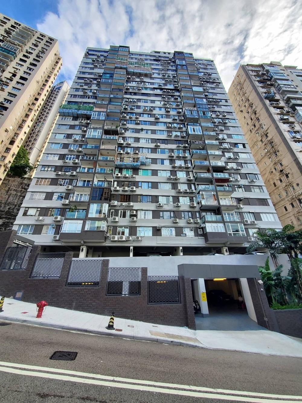 大坑單幢樓柏園外觀。