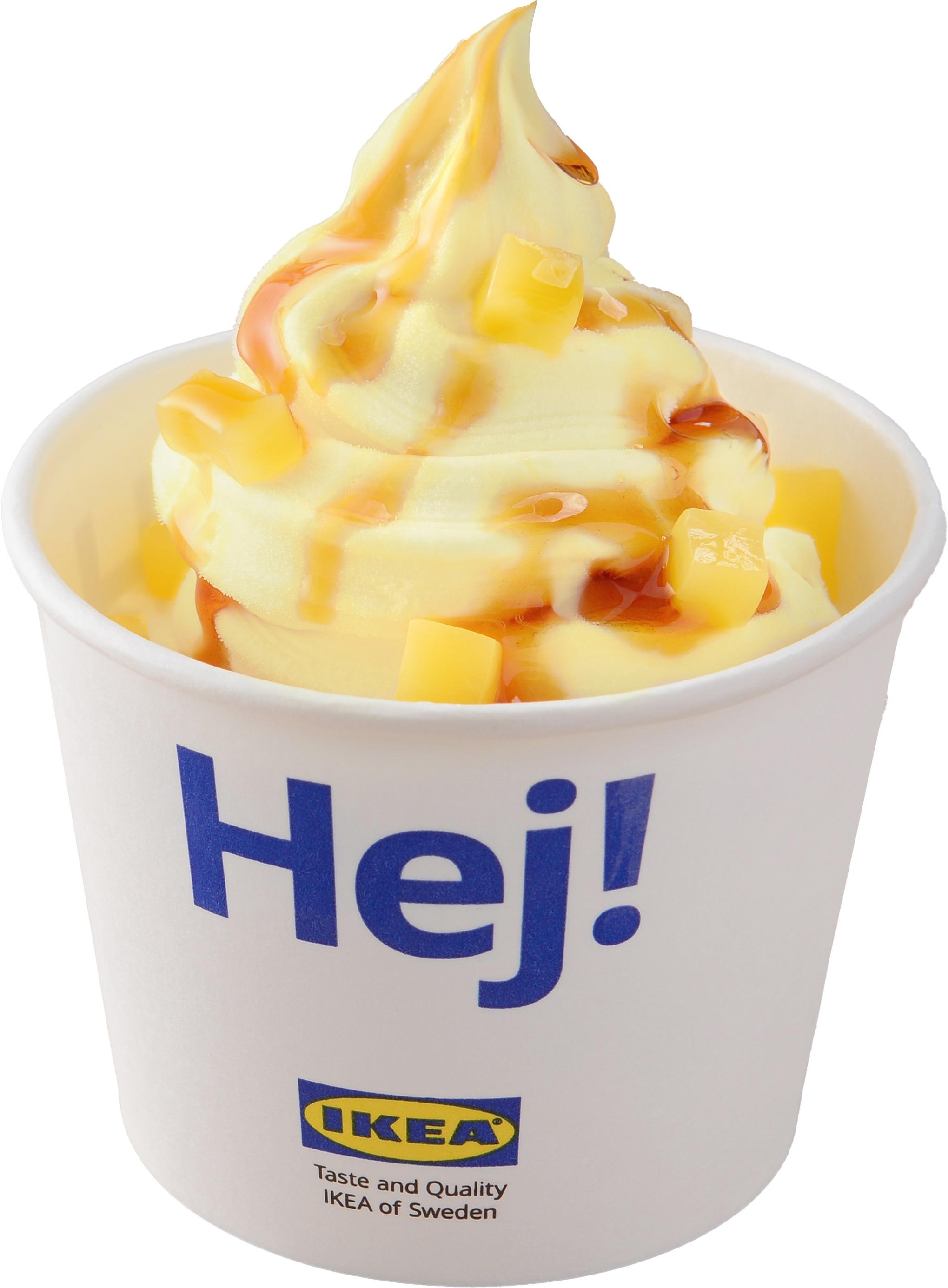 焦糖燉蛋味新地配迷你布甸粒及焦糖醬 $16