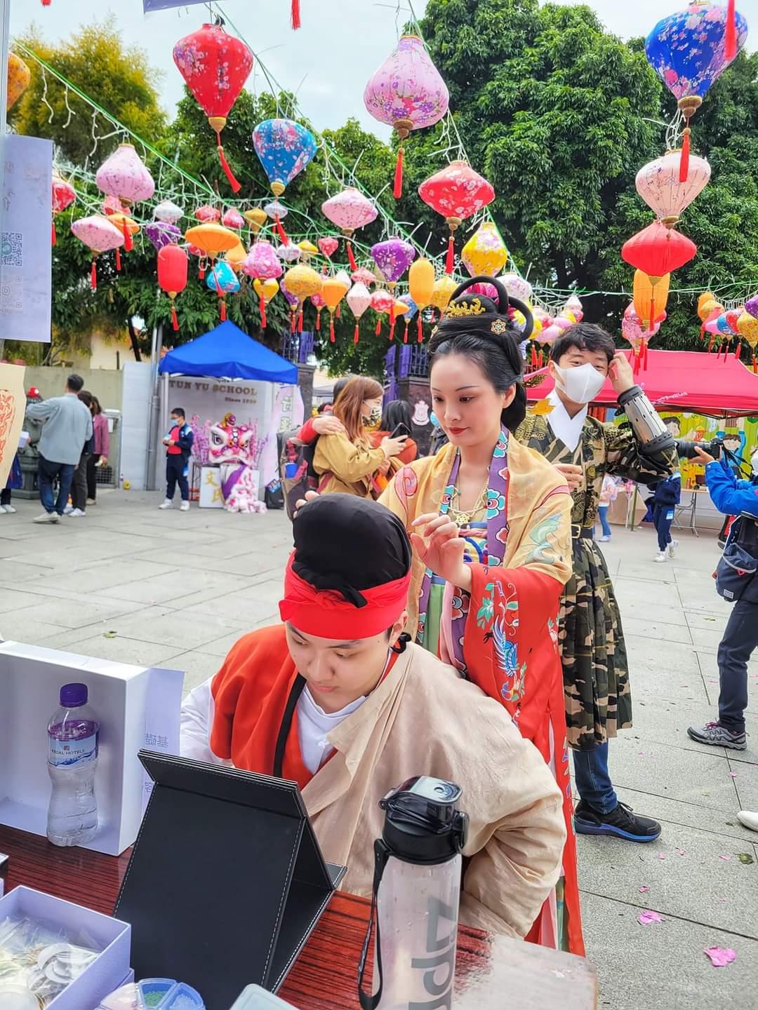 特別邀請漢服團體安排漢服攝影