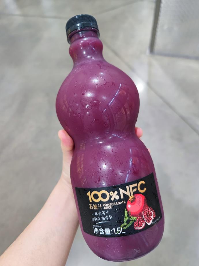 100%NFC 石榴汁 ¥69.9/1.5L