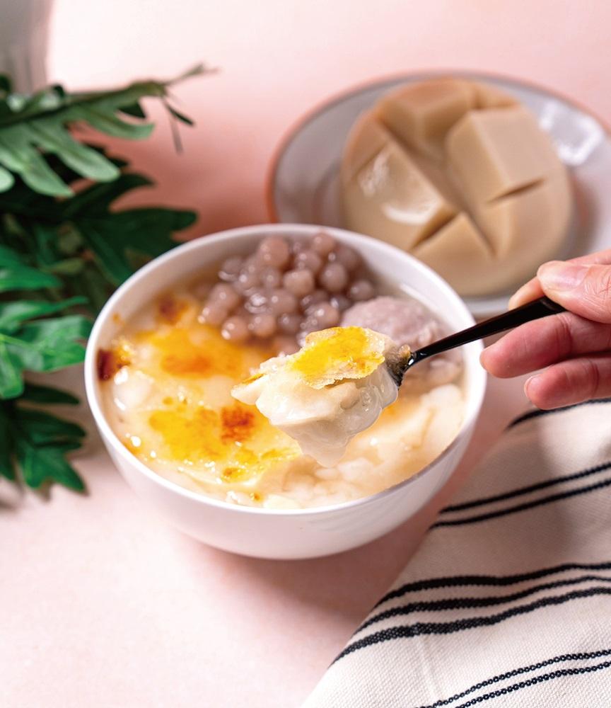 芋芋焦糖豆豆布丁