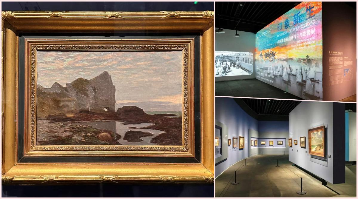 莫奈大師的真跡,現在可以在深圳美術館新館看到了,在8-9展廳。(網上圖片)