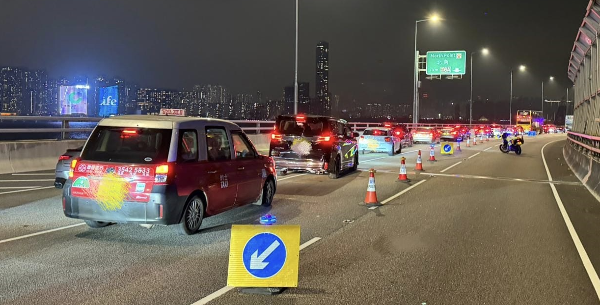 警港島區打擊酒駕藥駕 7男司機被捕(警方圖片)