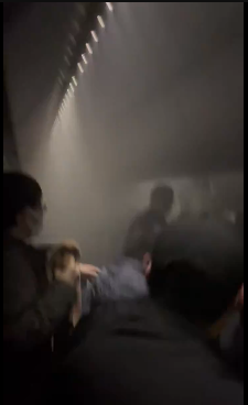 羽田機場日航著火