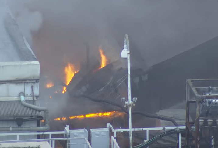 日本北九州市小倉北區知名商店街「魚町銀天街」當地時間今日(3日)下午發生大火