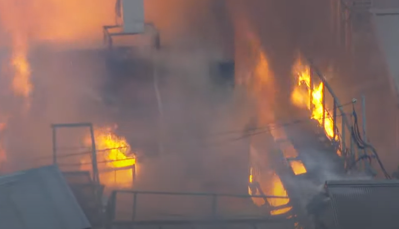 日本北九州市小倉北區知名商店街「魚町銀天街」當地時間今日(3日)下午發生大火