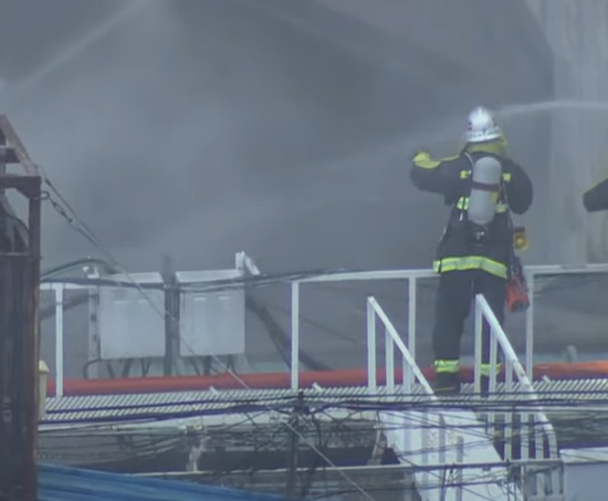 日本北九州市小倉北區知名商店街「魚町銀天街」當地時間今日(3日)下午發生大火