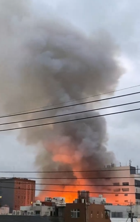 日本北九州市小倉北區知名商店街「魚町銀天街」當地時間今日(3日)下午發生大火,火勢蔓延至附近多幢建築物