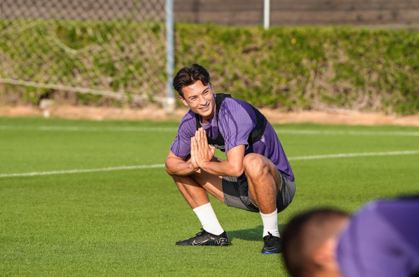 安永佳在港隊備戰亞洲盃決賽周。(足總圖片)