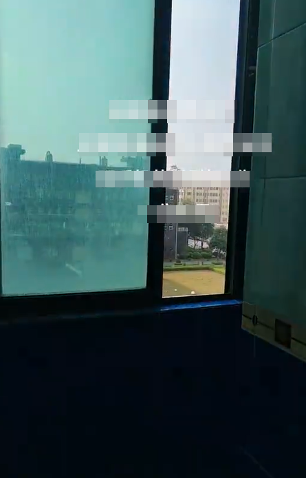 廣東省惠州市一間工廠,為了防止員工在上廁所時「蛇王」偷懶玩手機,竟然將每間廁所的廁門都挖了一個大洞,用來監視員工如廁的情況