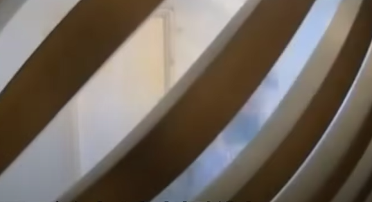 屋內女事主察覺門外異樣,隨即反鎖木門,男子見屋內有人略顯錯愕,即表示「哎,Sorry…唔好意思,搵…搵錯…」,然後關上鐵閘離去