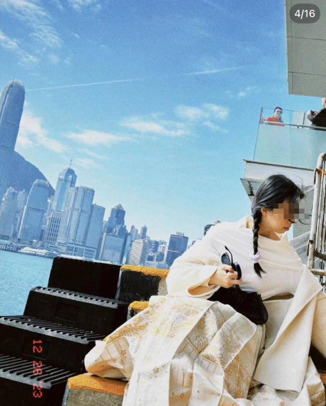 不少內地女生都鍾情中國風衣著,惟因香港較少人以這個風格打扮,因此看街上看到身穿漢服的人總會望多兩眼。(圖片來源:小紅書)