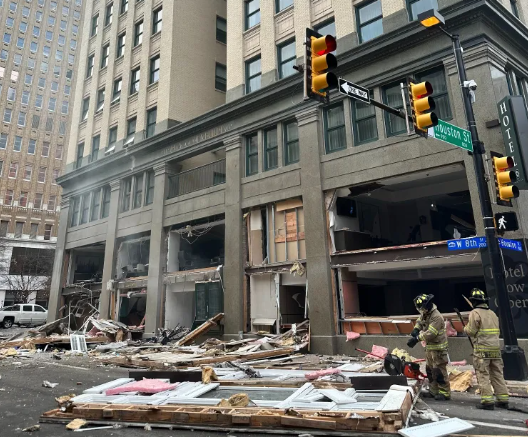 美國得州沃斯堡市中心一間酒店發生爆炸,最少21人受傷。(網上圖片)