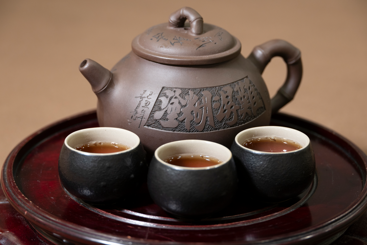 功夫茶代表潮州人大家之間的客氣和分享的文化。(攝:蘇文傑)