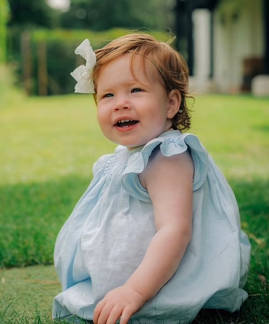 亨利梅根幼女莉莉貝舊照。(路透社)