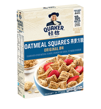 桂格燕麥方脆—原味。網上圖片