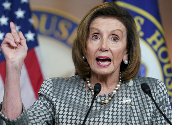 佩洛西。(路透社)