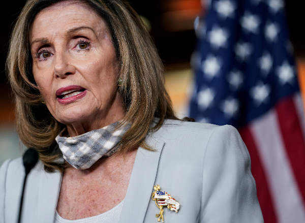 佩洛西。(路透社)