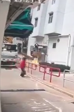 有「天眼」拍下爆炸一刻(蔡西西FB)