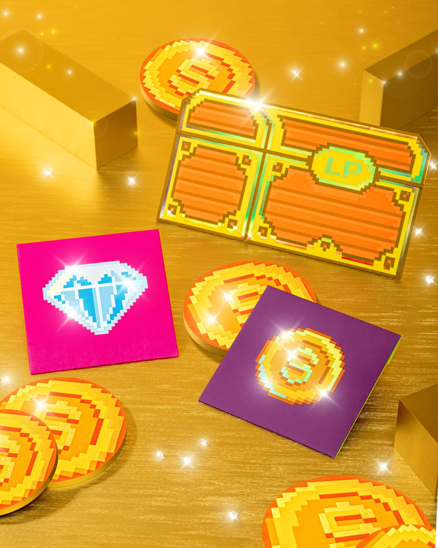 龍年商場利是封合集|朗豪坊限量版「幸運夾萬」賀年利是禮盒