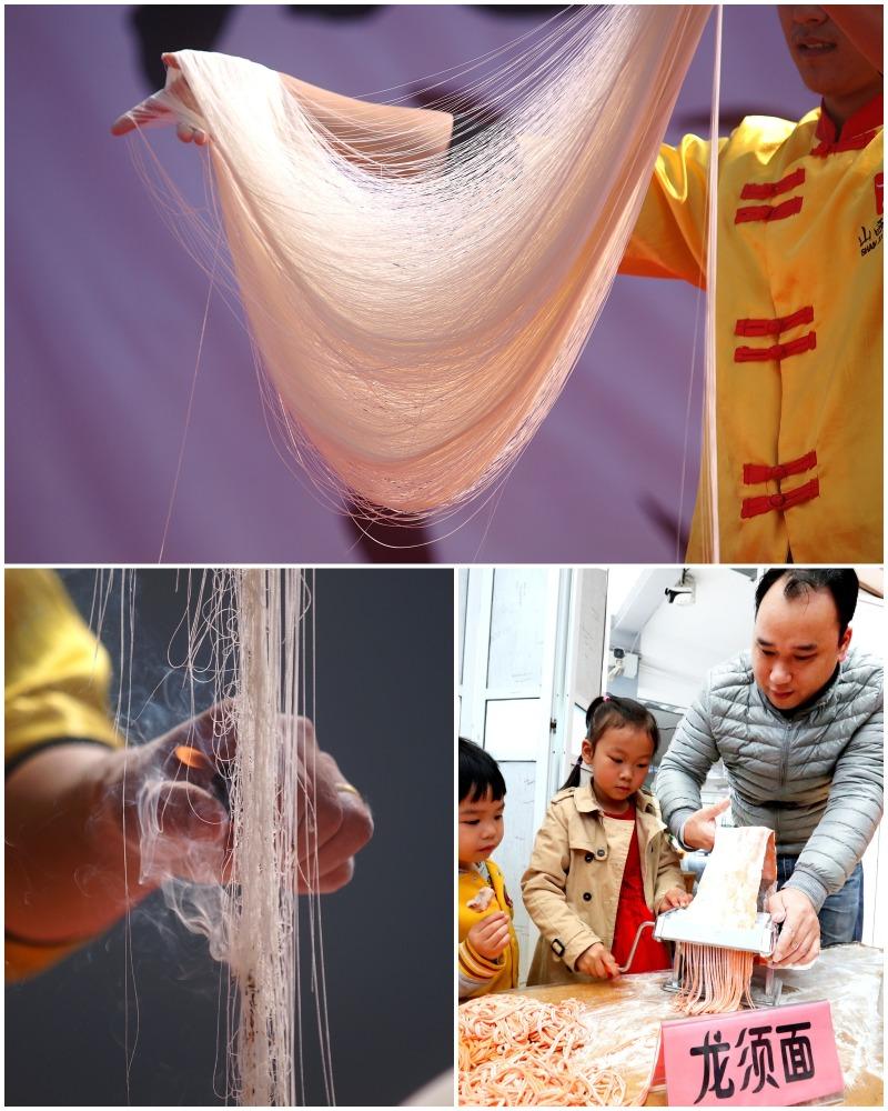 龍年食物︰民間有農歷二月二龍抬頭吃龍須麵的習俗。(圖片來源:視覺中國)