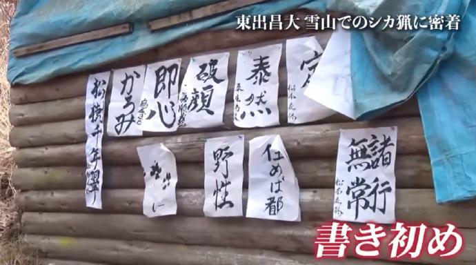 東出昌大跟烏森麻藤、齊藤遊成、松本花林一同生活