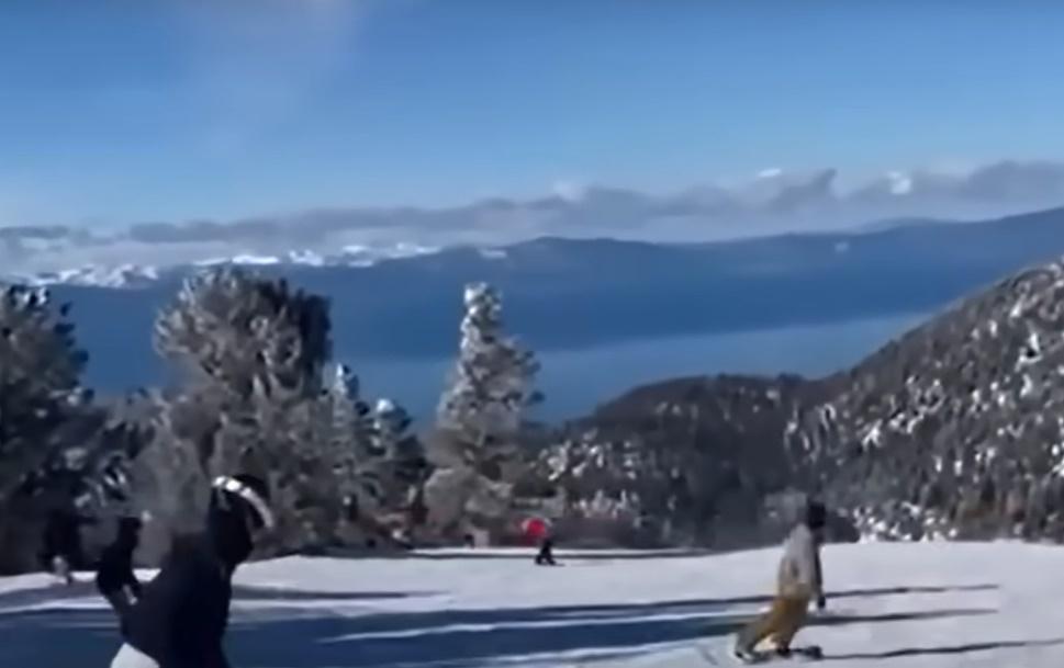 天堂滑雪度假村(Heavenly Ski Resort)。(YouTube)