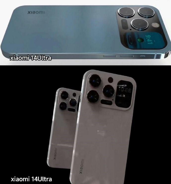 小米 14 Ultra 規格疑支援雙向衛星通訊功能。(微博圖片)