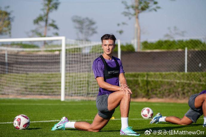 安永佳在港隊備戰亞洲盃決賽周。(安永佳社交平台)