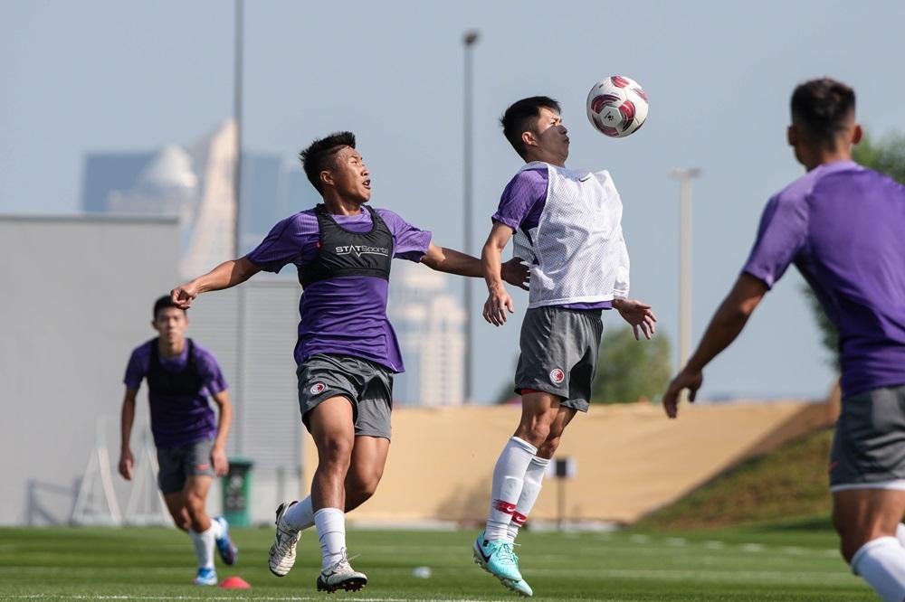 陳肇鈞作為香港隊的年長球員,將要帶起隊中的年輕隊友。(香港足總圖片)