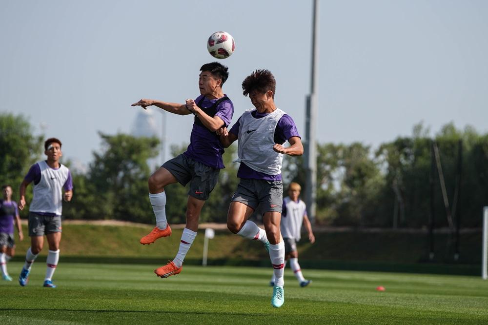 陳俊樂是香港防線前的中場防守重心。(香港足總圖片)