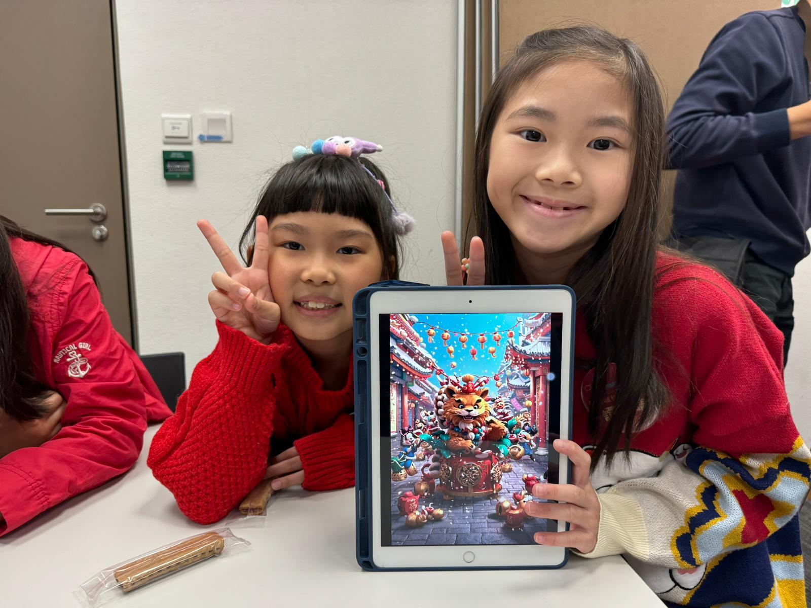 指導小朋友學習撰寫Prompt與AI溝通,透過人工智能「AI圖像生成」 平台創作畫作。